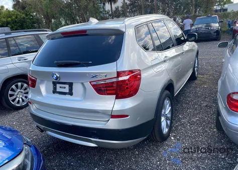 2014 BMW X3 xDrive28I из США, поврежденный, VIN 5UXWX9C51E0D29140